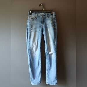 Levi's Light Blue Straight Leg Jeans